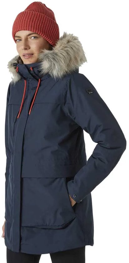 Helly Hansen Coastal Parka Bleu S Femmes