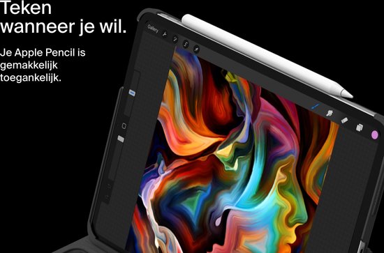 Belkin Étui quotidien avec clavier et support pour iPad Air 10.9/11" et iPad Pro 11" - AZERTY
