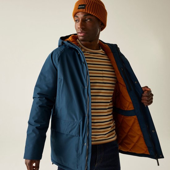 Savon veste à capuche imperméable, respirante et isolée pour hommes