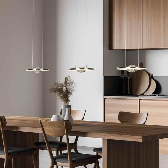 Steinhauer Exclusive - lampe suspendue - Soleil - acier - métal - Ø 32cm - LED - 4140ST