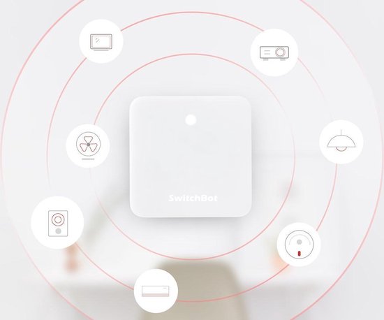SwitchBot Hub Mini - Télécommande intelligente - Votre téléphone comme télécommande