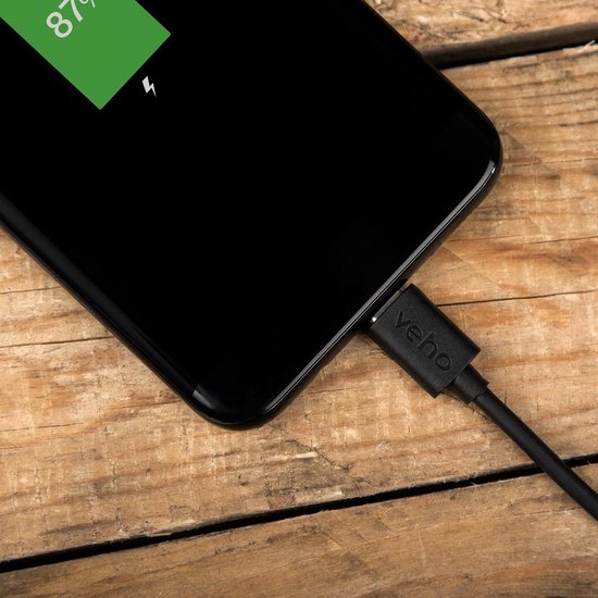 Câble de charge et de synchronisation Veho USB-A vers USB-C™ - 1m