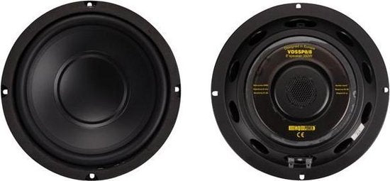 Haut-parleur, subwoofer, 8", puissance 350 W/175 W RMS, impédance 8 Ω, noir