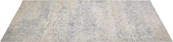 tectake® Tapis design vintage - Dalia - Tapis à poils ras pour le salon, la chambre d'enfant, la chambre à coucher ou le couloir - Lavable - Dim. div. - 160x230cm - beige