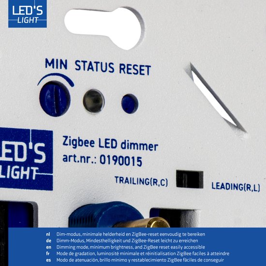LED's Light Zigbee Smart Variateur universel de LED 300VA contrôlable par téléphone