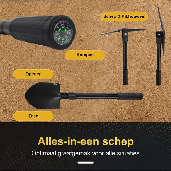 ODESSEY Metaaldetector Starterset - Explorer Model
