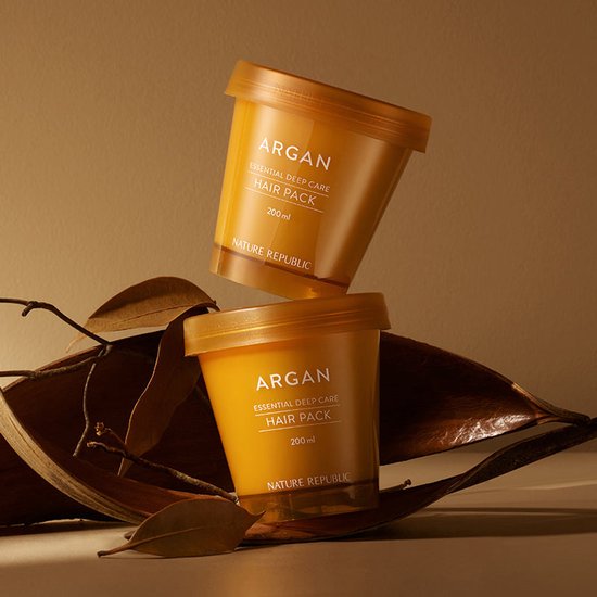 Masque capillaire hydratant et réparateur à base d'argan