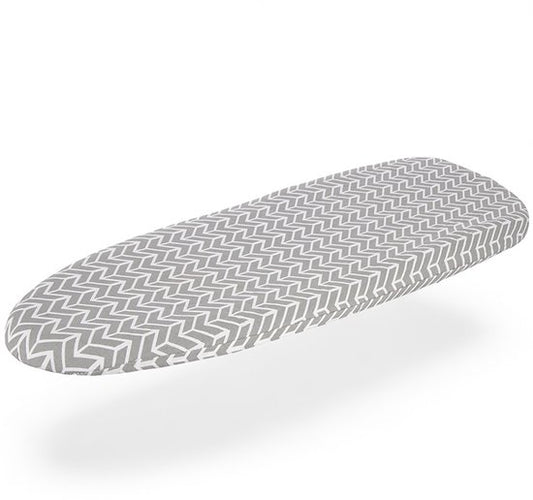 Housse de table à repasser en coton gris 77x31 cm - pour table à repasser - couche supérieure