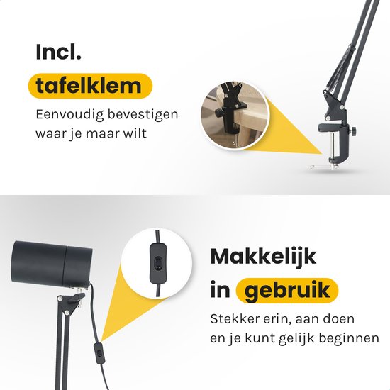 Bolusso Lampe infrarouge industrielle pour les douleurs musculaires et articulaires - Lampe de thérapie par la chaleur et la lumière - Thérapie infrarouge 36W