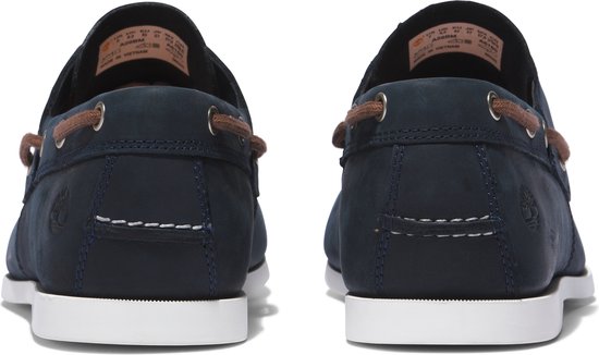 Timberland Cedar Bay Boat Shoe - Chaussures de bateau classiques pour hommes en cuir bleu TB0A288M-019 - Taille EU 46 US 12