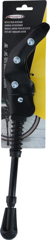 Béquille vélo - Bicycle Gear - pour vélo entre 24'' et 28" - Stand Bicycle - Max. 20KG - Steel - Black