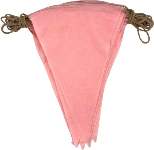 tissu flagline a sunny day - tissu flagline rose - baby shower girl - birth girl - gender reveal - guirlande en tissu - flagline 10 mètres - 100% coton - flagline rose - décoration baby shower - décoration d'anniversaire - astuce cadeau