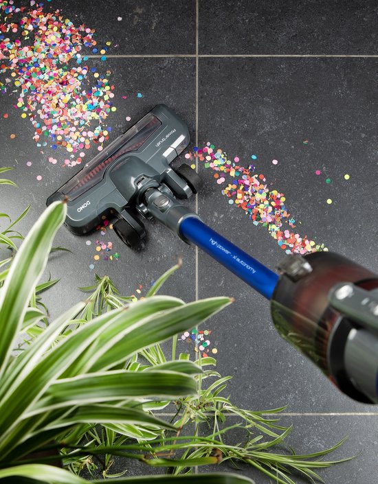 DOMO DO1103SV Aspirateur balai sans fil - 25.2V Li-Ion - 45 min d'autonomie