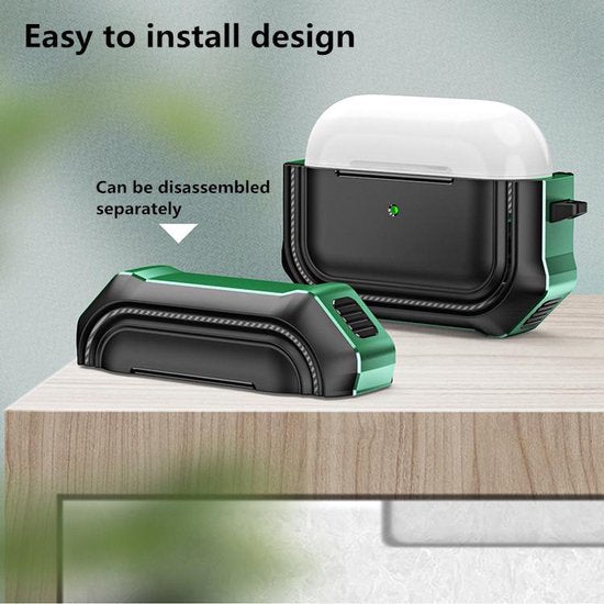 Garpex® Etui protecteur en TPU pour AirPods 3 - Noir
