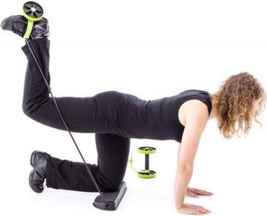 Appareil de fitness multifonctions - Noir - Genouillère confortable et antidérapante