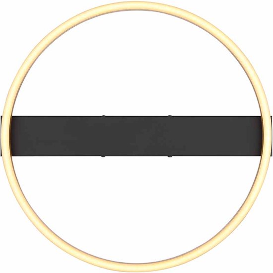 Globo - plafonnier - Gunther - noir - métal - LED - 48461-20R