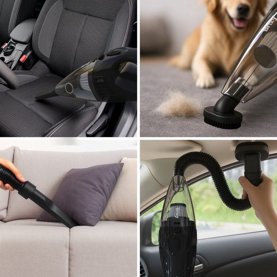 Brixy Dust buster Sans fil - Aspirateur à main - Accessoires inclus - Aspirateur à poussière - Gris