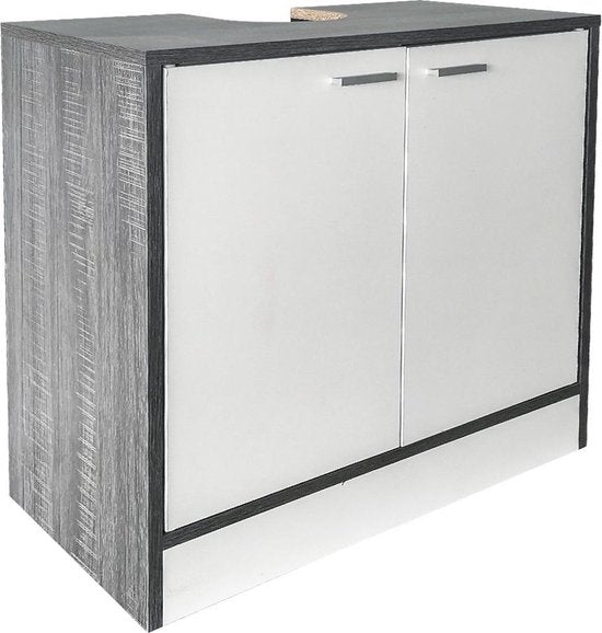 Meuble bas pour lavabo - meubles de salle de bains - gris