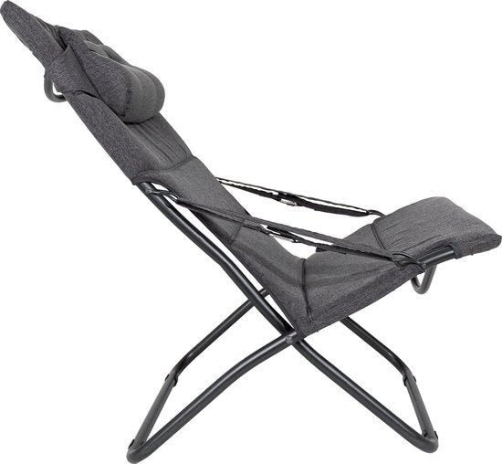Crespo - Chaise longue - AP/263 - Tex-Supreme - Gris