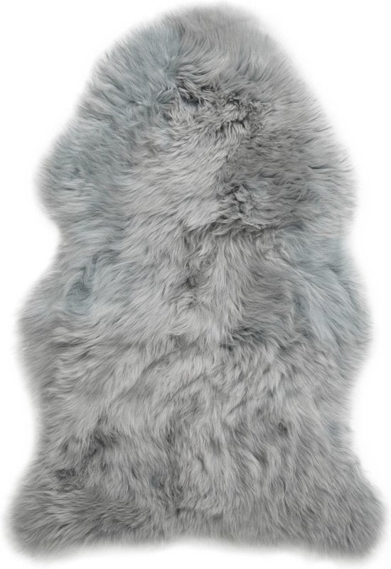 Lifa Living - Tapis en laine - Gris - 160 x 230 cm - 70% Laine et 30% Coton - Hauteur des poils 6 mm - Tissé