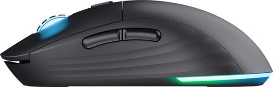 Trust GXT 927 Redex+ - Souris de jeu sans fil - Eclairage RGB - 25600 DPI - Noir