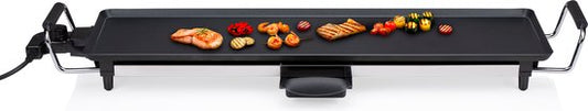 alpina Teppanyaki griddle - Plaque de gril - Set gourmet 4 personnes - 70 x 23cm - 2000W