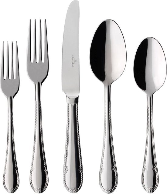 Villeroy & Boch Mademoiselle Set de couverts - 68 pièces - acier inoxydable