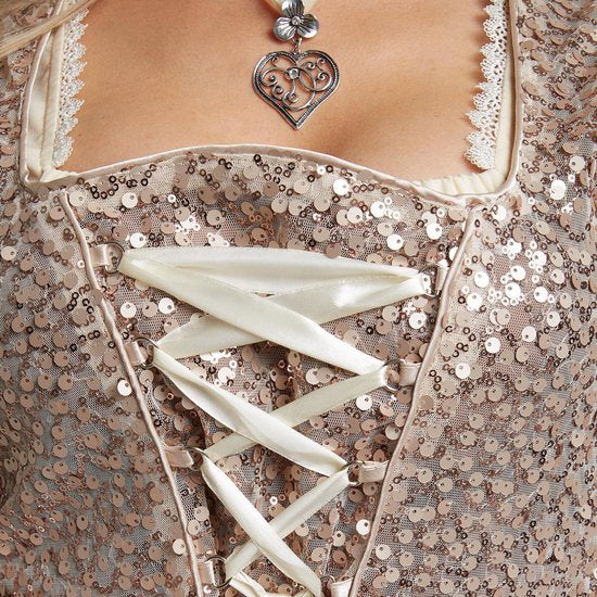 Dressforfun Mini-Dirndl Burgau modèle 2 L - déguisement costume halloween déguisements carnaval déguisements carnaval déguisements carnaval - 304682