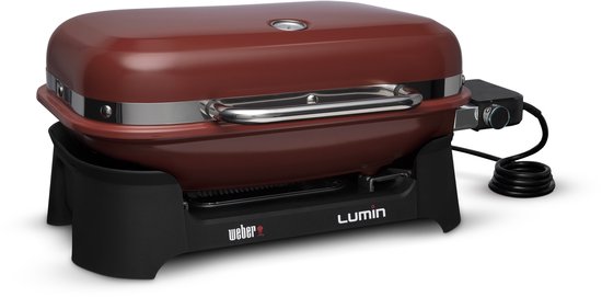 Weber Lumin Barbecue de table électrique rouge 2200 W