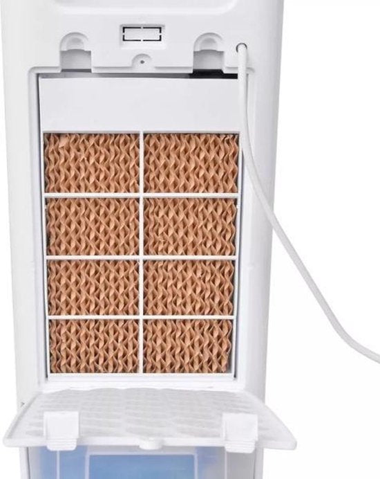 Excellent Electrics Aircooler - Refroidisseur d'air - 3.5L- 80 Watt - Son silencieux - 3 réglages - Avec éléments de refroidissement