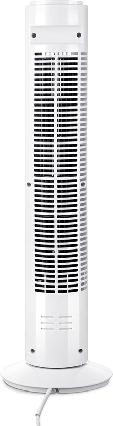 LOEFFEN 1015471 Ventilateur de tour - Ventilateur de luxe avec fonction oscillante - Blanc