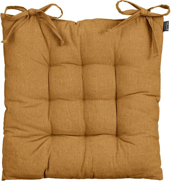 Collection In The Mood Coussin de chaise Paddy - L46 x B46 cm - Coton - Marron