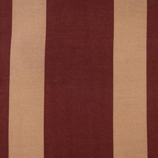 Kayori Dasshu Housse de couette Satin de coton - 200x200-220 + 2 taies d'oreiller - Double - Bourgogne