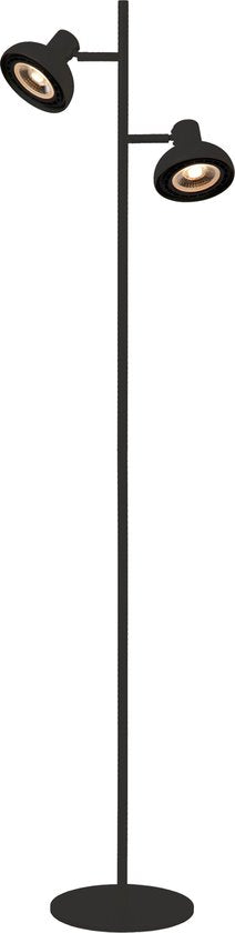 Lucide SENSAS - Lampadaire - 2xGU10 (ES111) - Noir