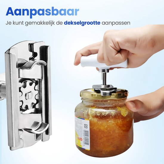 Techvavo® Pot Opener - Handy Opener For Pots - Ergonomic Lid Opener - Pot Opener - Kitchen Tools - Rheumatism Aids