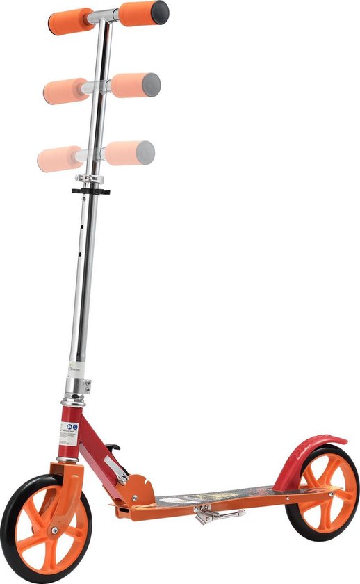 Marchepied / Trottinette pliable - Feu - Roues XXL