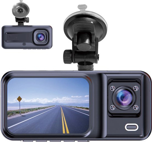 Denver Dashcam - Dashcam pour voiture - Caméra frontale et de cabine - Full HD - Grand Angle 120° - Enregistrement en boucle - Capteur G - CCT2500