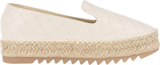 Bullboxer - Espadrilles pour femmes - Escarpins d'été et confortables - Beige - Taille 39