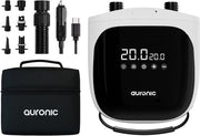 Pompe à air électrique 2-en-1 Auronic - Batterie 4000 mAh - 12-17V - 20 PSI - a.o. SUP Board, Airbed, Kayak, Kite & Tent - Gonfler/Dégonfler