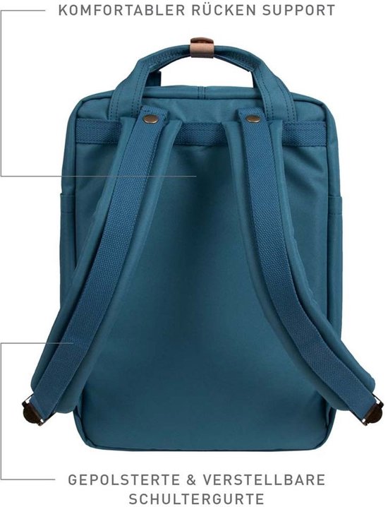 Sac à dos pour ordinateur portable / Sac à dos / Cartable - 14 pouces - Macaroon Reborn - Denim