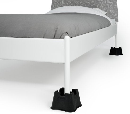 VITILITY Rehausseur de meubles - petit - Aide au lit - Rehausseur de chaise - Rehausseur de lit - Noir