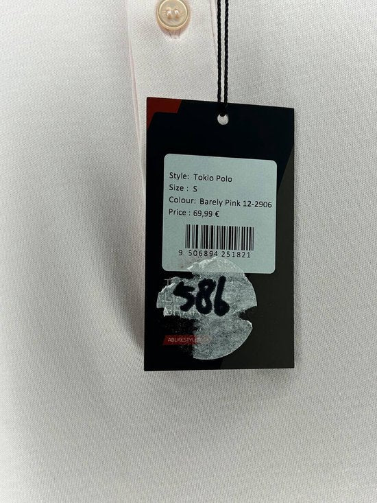 AB Lifestyle - Polo Tokyo | Rose nu - Hommes - Taille : S