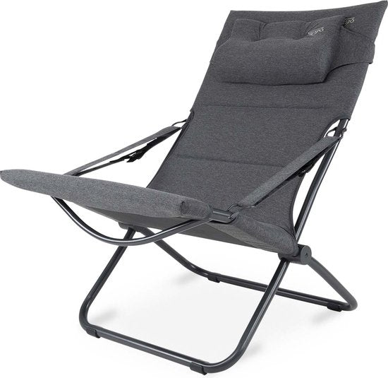 Crespo - Chaise longue - AP/263 - Tex-Supreme - Gris