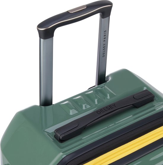 DELSEY PARIS Rempart Expandable 4 Double Rollers Trolley 80 Army Green Dark Green 79cm