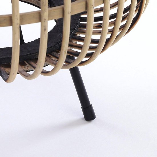 Lampe de table - Mica Decorations - H37 x Ø29 cm - Bambou - Marron clair