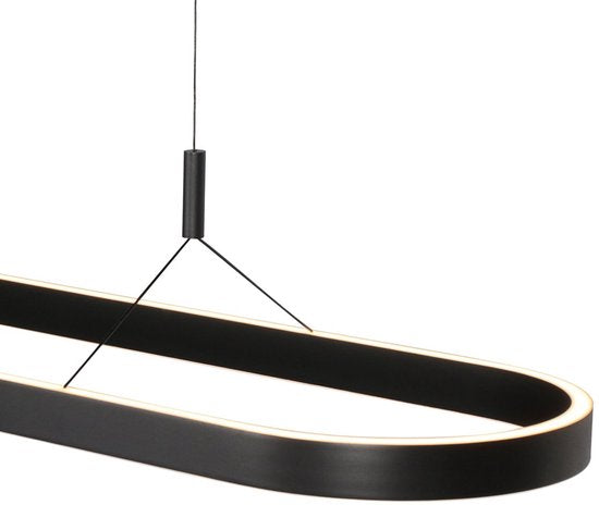 Steinhauer Exclusive - lampe suspendue - Mykty - noir - métal - lampe design - LED - 4205ZW