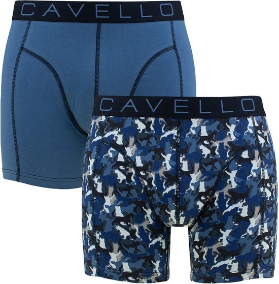 Cavello - 2-pack Boxershorts Noir / Pepita Print - XL