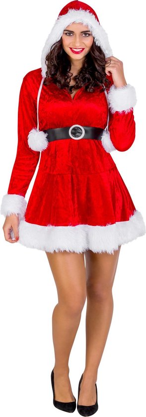 Dressforfun Costume Femme Mme Père Noël XXL - déguisement halloween déguisement fête déguisement carnaval déguisement carnaval fête déguisement - 300487
