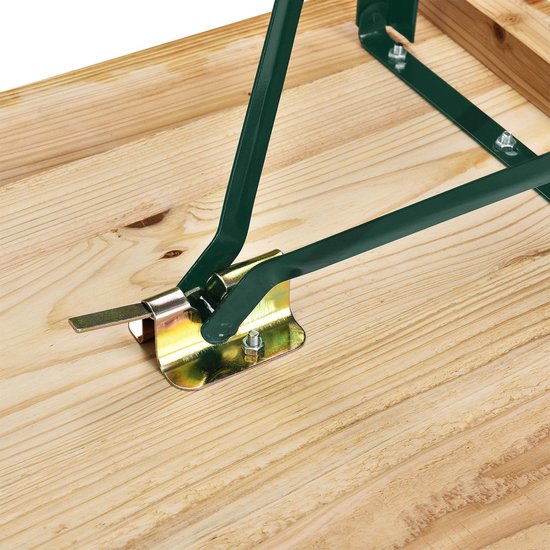 Table à bière en bois / Banc à bière Passau - 3 pièces - Pliable