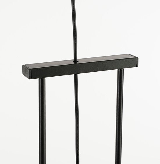 Lampe pendante - Mica Decorations - H94 x Ø70 cm - Lin - Blanc cassé